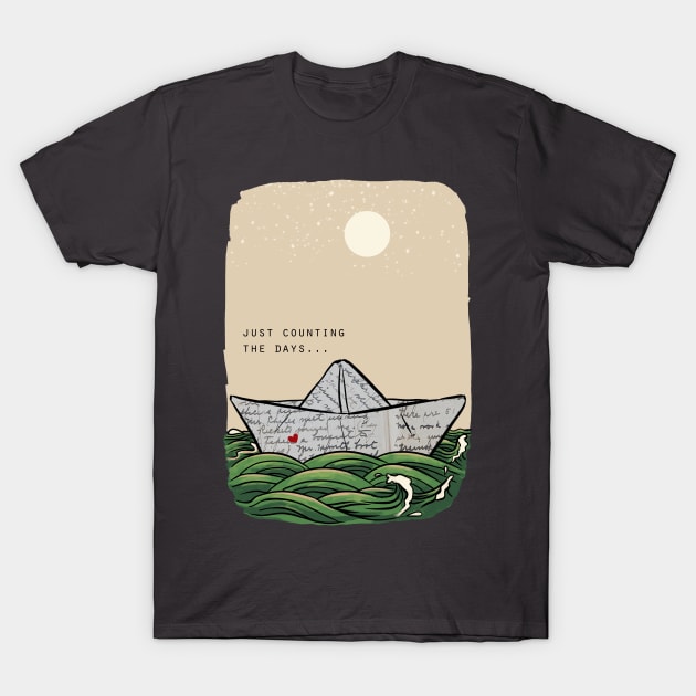 counting the days T-Shirt by awanndus